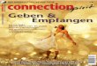 Connection spirit 1/2-2014: Geben & Empfangen
