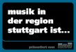 Musik in der Region Stuttgart ist