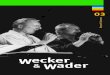 Wecker Wader Tournee 2003 Programmheft