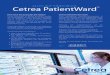 Flyer about Cetrea PatientWard (german)