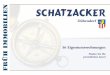 Verkaufsdokumentation Schatzacker