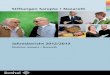 Jahresbericht der Stiftungen Sarepta | Nazareth 2012_2013