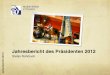 Musikverein Ettingen Jahresbericht 2012