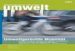 Magazin «umwelt» 3/2012 - Umweltgerechte Mobilität