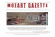 Mozart Gazette