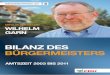 Bürgermeister Wilhelm Garn: Die Bilanz 2003-2011