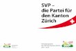 Parteiprogramm der SVP des Kantons Zürich
