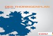 Der Thüringenplan - Unser Regierungsprogramm 2014-2019