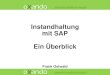 Instandhaltung mit SAP PM