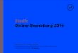 Online-Bewerbung 2014