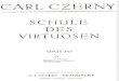 Czerny - Schule Des Virtuosen Op365 Book1