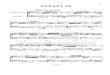 3 Sonaten Für Flote Und Continuo- Sonata III E-Dur