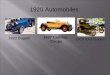 1920 Automobiles 1920 Bugatti 1920 ford model t 1920 Bugatti 1927 Cadillac Coupe