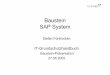 Baustein SAP System