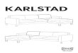 Karlstad Estructura de Chaiselongue AA 254509 3 Pub