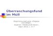 Überraschungsfund im Müll Издательский дом «Первое сентября», журнал «Немецкий язык», март 2013, с. 4 ‒ 7