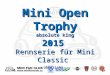Mini Open Trophy absolute king 20 15 Rennserie für Mini Classic übersicht