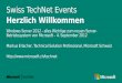 Swiss TechNet Events Herzlich Willkommen Windows Server 2012 - alles Wichtige zum neuen Server-Betriebssystem von Microsoft – 4. September 2012 Markus