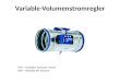 Variable-Volumenstromregler VVS = Variabler Volumen Strom VAV = Variable Air Volume
