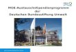 1 MOE-Austauschstipendienprogramm der Deutschen Bundesstiftung Umwelt