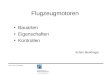 Prof. Dr.-Ing. A. Merklinger Flugzeugmotoren Bauarten Eigenschaften Kontrollen Achim Merklinger