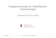 WS06/07Prof. Dr. Andreas Schmietendorf1 Programmierung von Client/Server- Anwendungen Verwendung von API‘s (JDBC)