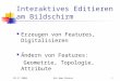 29.11.2004Kai-Uwe Gierse1 Interaktives Editieren am Bildschirm Erzeugen von Features, Digitalisieren „ndern von Features: Geometrie, Topologie, Attribute