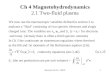 Reinisch_85.511_MHD1 Ch 4 Magnetohydrodynamics 2.1 Two-fluid plasma