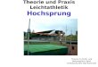 Theorie und Praxis Leichtathletik Hochsprung Theorie im Profil- und Neigungsfach Sport Fortbildung des OSA Karlsruhe