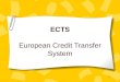 0 ECTS European Credit Transfer System. OR Mag. Elke Kitzelmann1 ECTS Was ist ein ‚ Credit System ‘ ? Ein Credit System dient der systematischen Erfassung