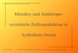 Die Rolle von Antikörpern bei Autoimmunerkrankungen 24/25.06.2006Mimikry and autoantibody-mediated neuronal cell signaling in Sydenham chorea1 Mimikry