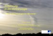 1 Einführung in die Meteorologie - Teil II: Meteorologische Elemente - Clemens Simmer Meteorologisches Institut Rheinische Friedrich-Wilhelms Universität