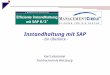 Instandhaltung mit SAP - Ein Überblick - Karl Liebstückel Fachhochschule Würzburg
