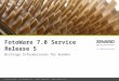 Xenario GmbH · Am Rotdorn 19 · 30657 Hannover ·  FotoWare 7.0 Service Release 5 Wichtige Informationen für Kunden