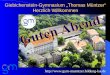 Giebichenstein-Gymnasium „Thomas Müntzer“ Herzlich Willkommen 
