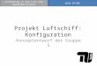 Projekt Luftschiff: Konfiguration Konzeptentwurf der Gruppe 5 Einführung in die Luft und RaumfahrttechnikWiSe 07/08