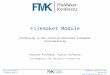 Karsten Risseeuw Filemaker Module FileMaker Konferenz 2014 Winterthur  Filemaker Module Einführung in die Vorteile modularer