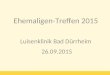 Ehemaligen-Treffen 2015 Luisenklinik Bad Dürrheim 26.09.2015