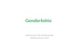 Genderlekte Einf¼hrung in die Soziolinguistik Herbstsemester 2015