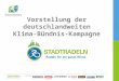 HAUPTPARTNER EINE KAMPAGNE DES 1 / 18 Vorstellung der deutschlandweiten Klima-Bündnis-Kampagne