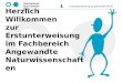 Hochschule Bonn-Rhein-SiegErstunterweisung Studierende FB 05 1 Herzlich Willkommen zur Erstunterweisung im Fachbereich Angewandte Naturwissenschaften