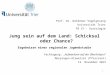 Fachtagung: „Aufwachsen auf der Überholspur“ Marpingen-Alsweiler (Pfarrsaal) 12. November 2015 Prof. Dr. Waldemar Vogelgesang Universität Trier FB IV -