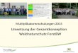 Multiplikatorenschulungen 2015 Umsetzung der Gesamtkonzeption Waldnaturschutz ForstBW