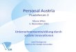 Personal Austria Praxisforum 3 Messe Wien 5. November 2015 Unternehmensentwicklung durch soziale Innovationen Josef Hochgerner Zentrum f¼r Soziale Innovation