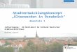 Stadtentwicklungskonzept „Älterwerden in Osnabrück“ Baustein 1 Jahrestagung: AG Nord-West im Verband Deutscher Städtestatistiker Rainer Kasch Gefördert