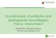 Grundmodul „Forstliche und ökologische Grundlagen Thema: Waldschäden Referent: Michael Veeck Michael.Veeck@wald-rlp.de
