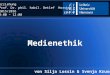 Medienethik Moralerziehung apl. Prof. Dr. phil. habil. Detlef Horster WiSe 2015/2016 Mo. 10:00 – 12:00 von Silja Lossin & Svenja Kruse