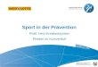 Sport in der Prävention Profil: Herz-Kreislaufsystem Phasen im Kursverlauf 4.5.1 P-HuB Folie 2007 Phasen im Kursverlauf - Folie 1