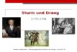 Sturm und Drang 1770-1786 Deutsch Oberstufe – Literaturgeschichte Sturm und Drang – JG.24.01.10