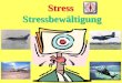 Stress Stressbewältigung. Stressoren Stressoren in der zeitlichen Dimension lange Arbeitszeit Nacht- und Schichtarbeit